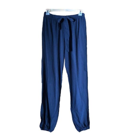 Eberjey Cozy Time Joggers Lounge Pants Navy Blue - XS - Picture 1 of 12